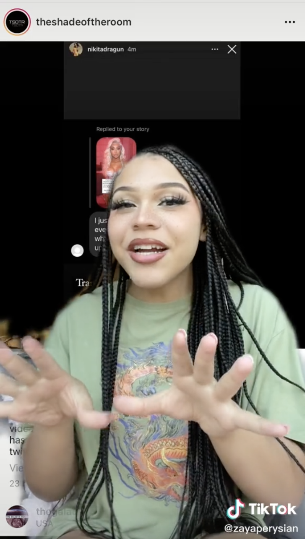 TikTok Influencer Calls Out Nikita Dragun