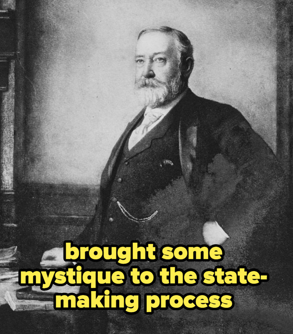 Harrison, who brought some mystique to the state-making process