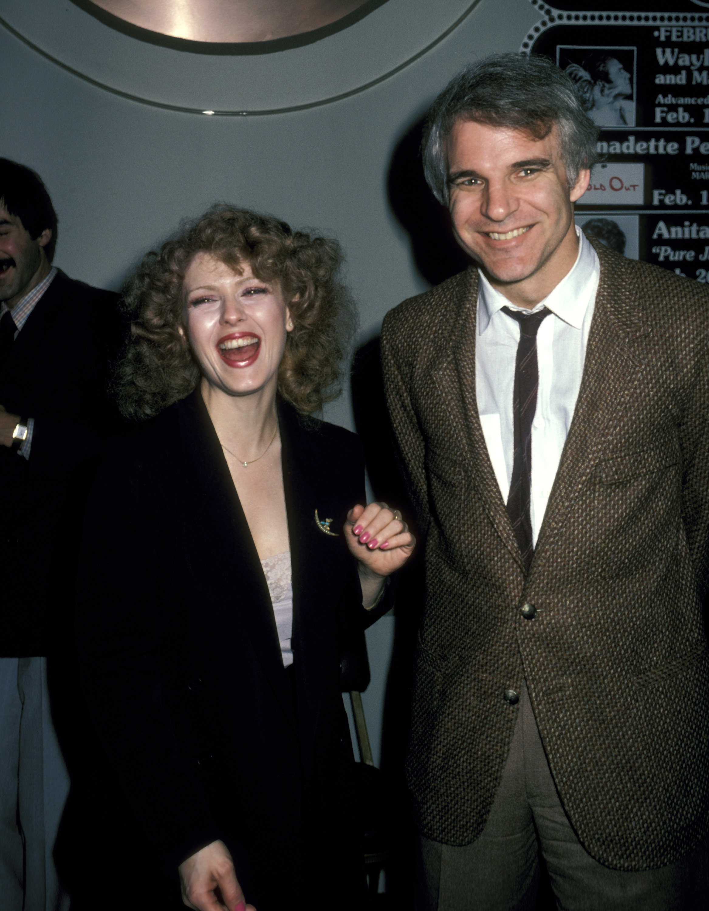 Martin and Peters during an opening at an LA theater in 1980