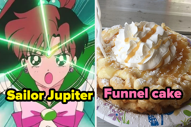 It's Creepy, But We'll Tell You Which Sailor Scout You Are If You Pick Your Fave Foods From Different Places