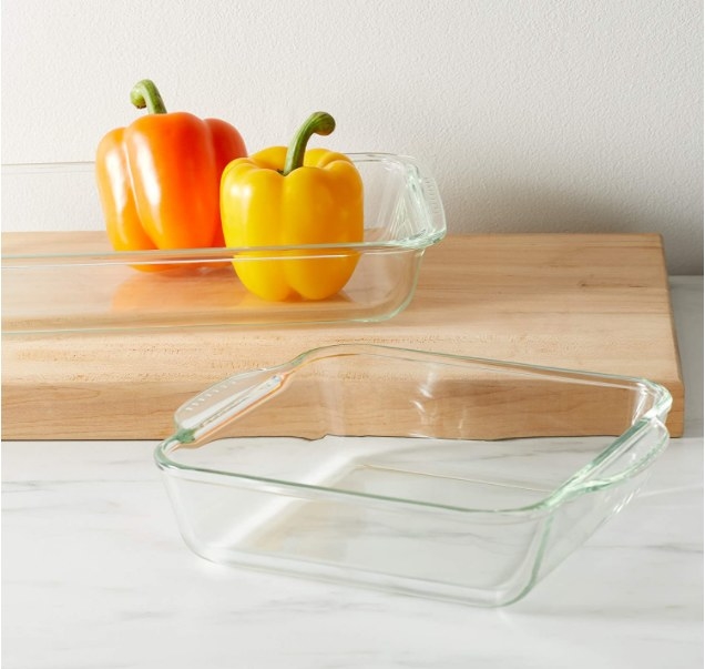Foto de recipientes de cristal para horno