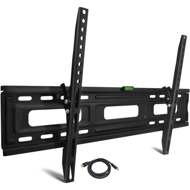 black tv mount