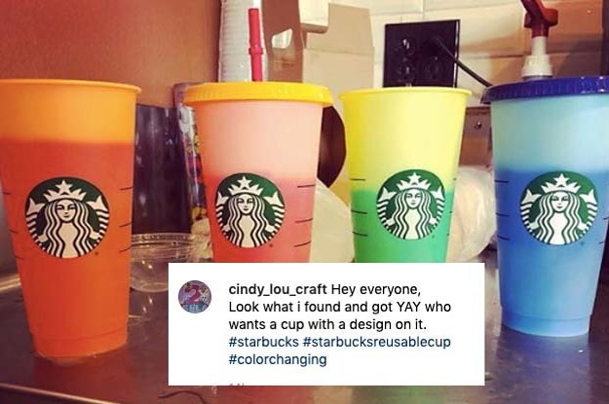 Say hello to Starbucks new, reusable colour-changing cup as it