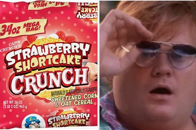 There's A New Strawberry Shortcake Cap'n'Crunch Cereal And ...