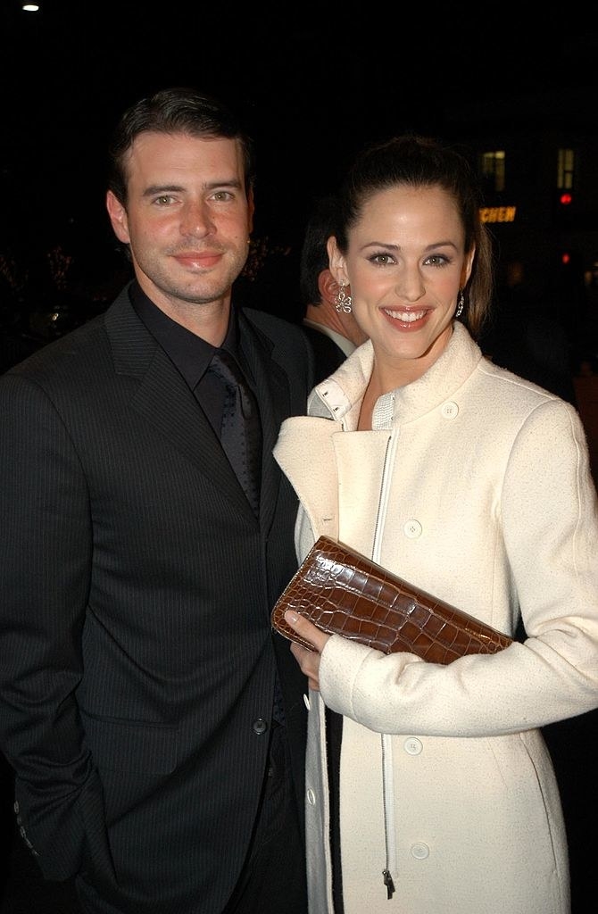 Scott Foley and Jennifer Garner during Dreamworks Premiere of Catch Me If You Can