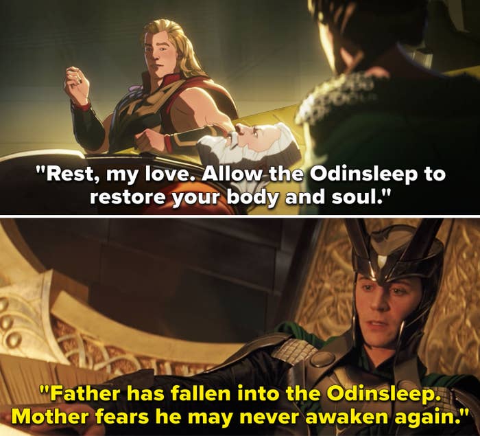 &quot;Father has fallen into the Odinsleep; Mother fears he may never awaken again&quot;