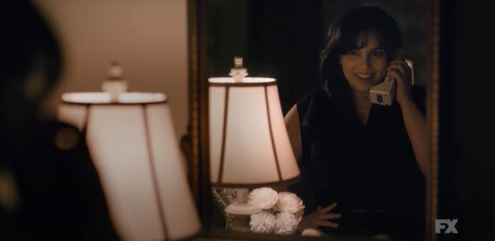 Beanie as Monica in "Impeachment: American Crime Story"