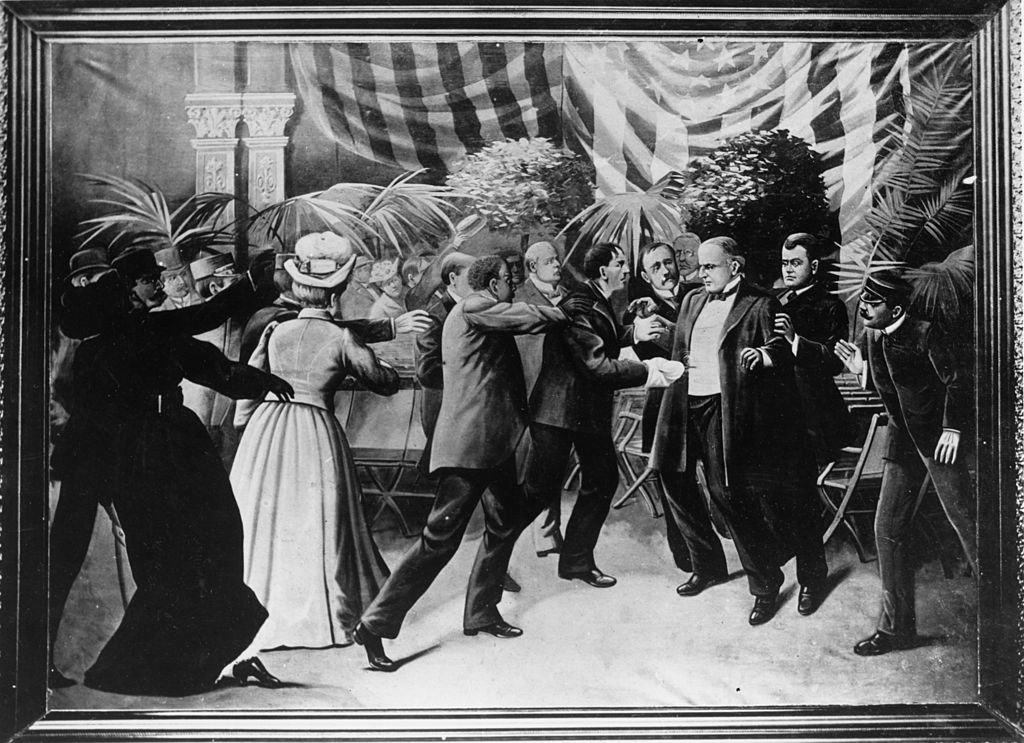 A portrait of McKinley&#x27;s assassination