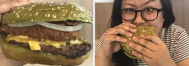 We Tried That Nightmare King Burger From Burger King You've Been Hearing  About