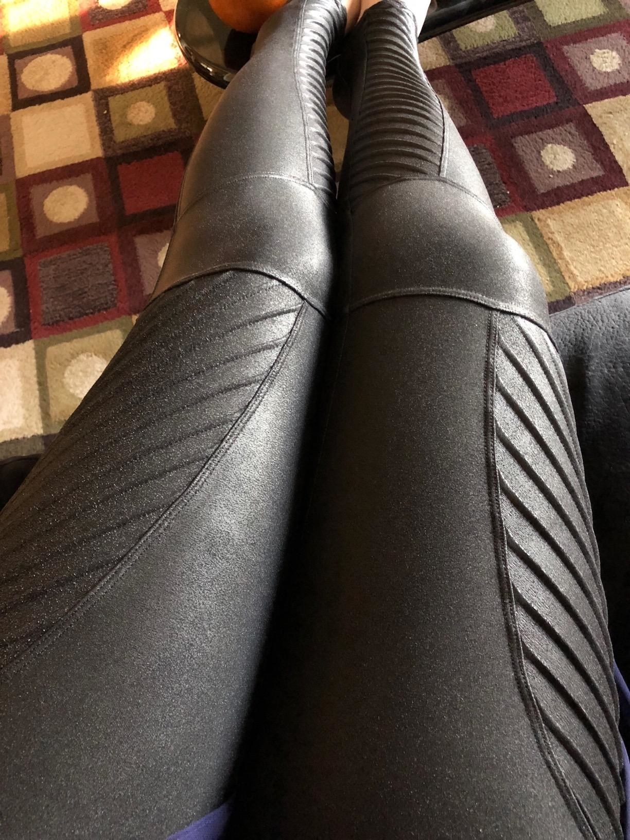 Can't Stop Faux Leather Leggings