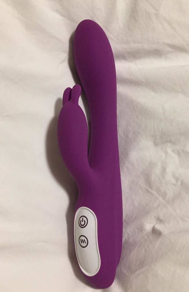 Purple rabbit vibrator