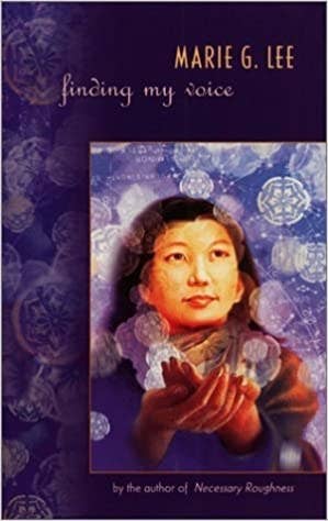 Purple book cover with illustration of an Asian American teen girl on the right side