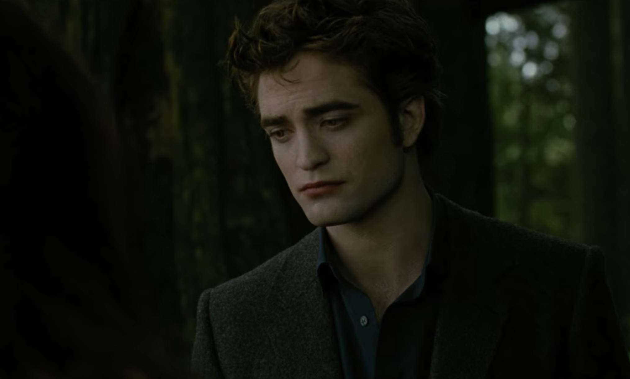 Edward breaks up with Bella in &quot;New Moon&quot;