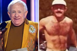 leslia jordan then and now, then with a 6 pack