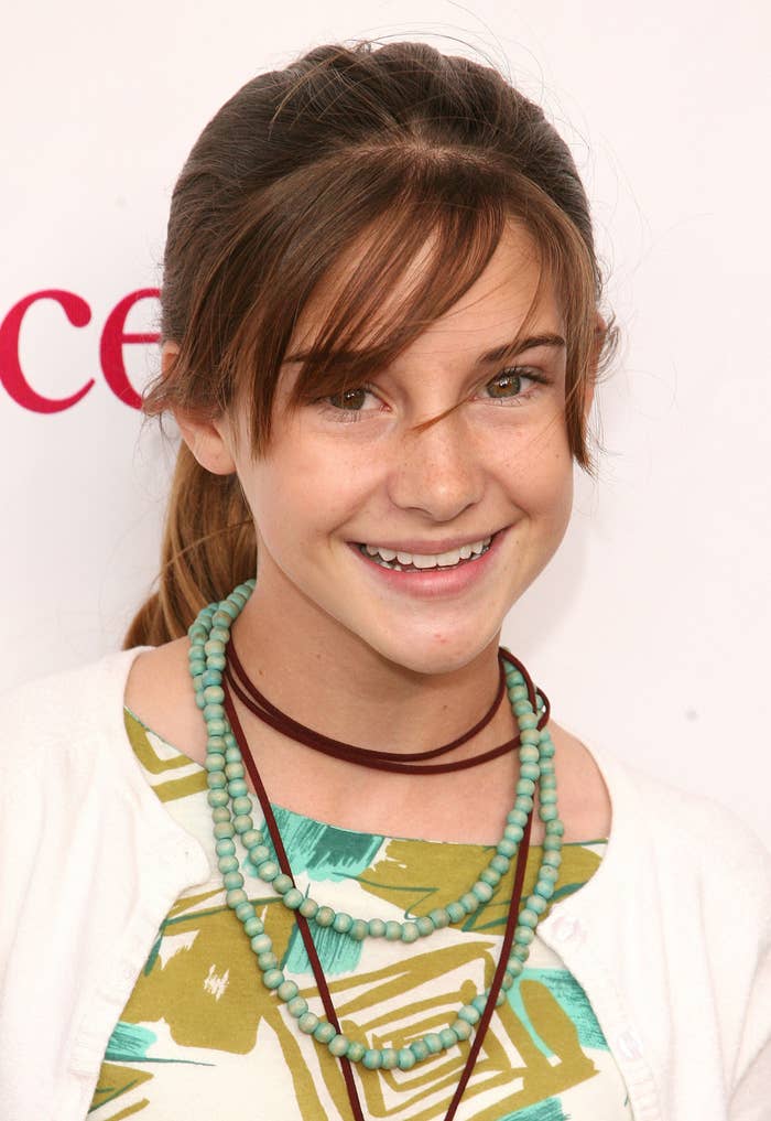 Woodley at an American Girl Store opening in 2006