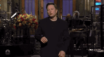 Elon Musk demonstrating &quot;scare quotes&quot; as SNL host