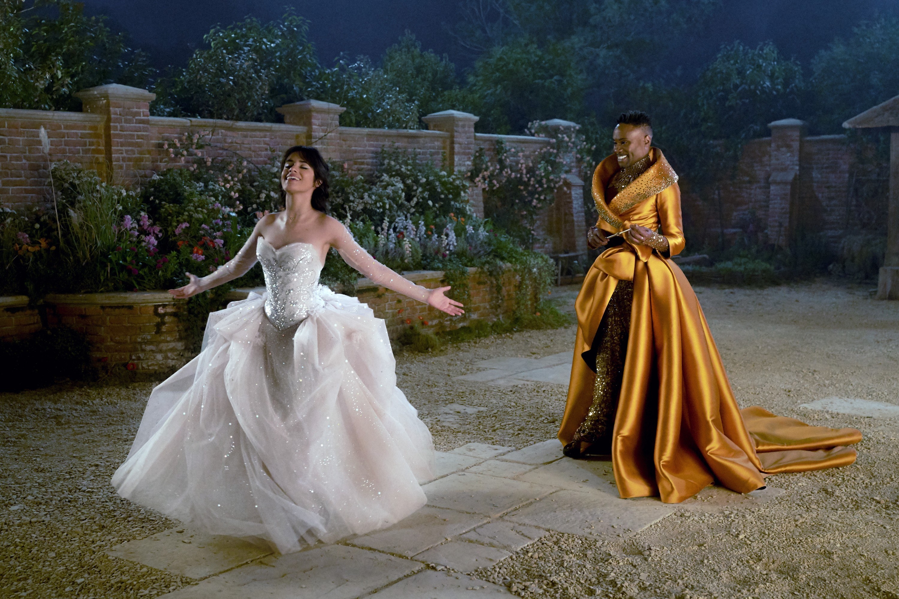 Camila Cabello and Billy Porter in &quot;Cinderella&quot;