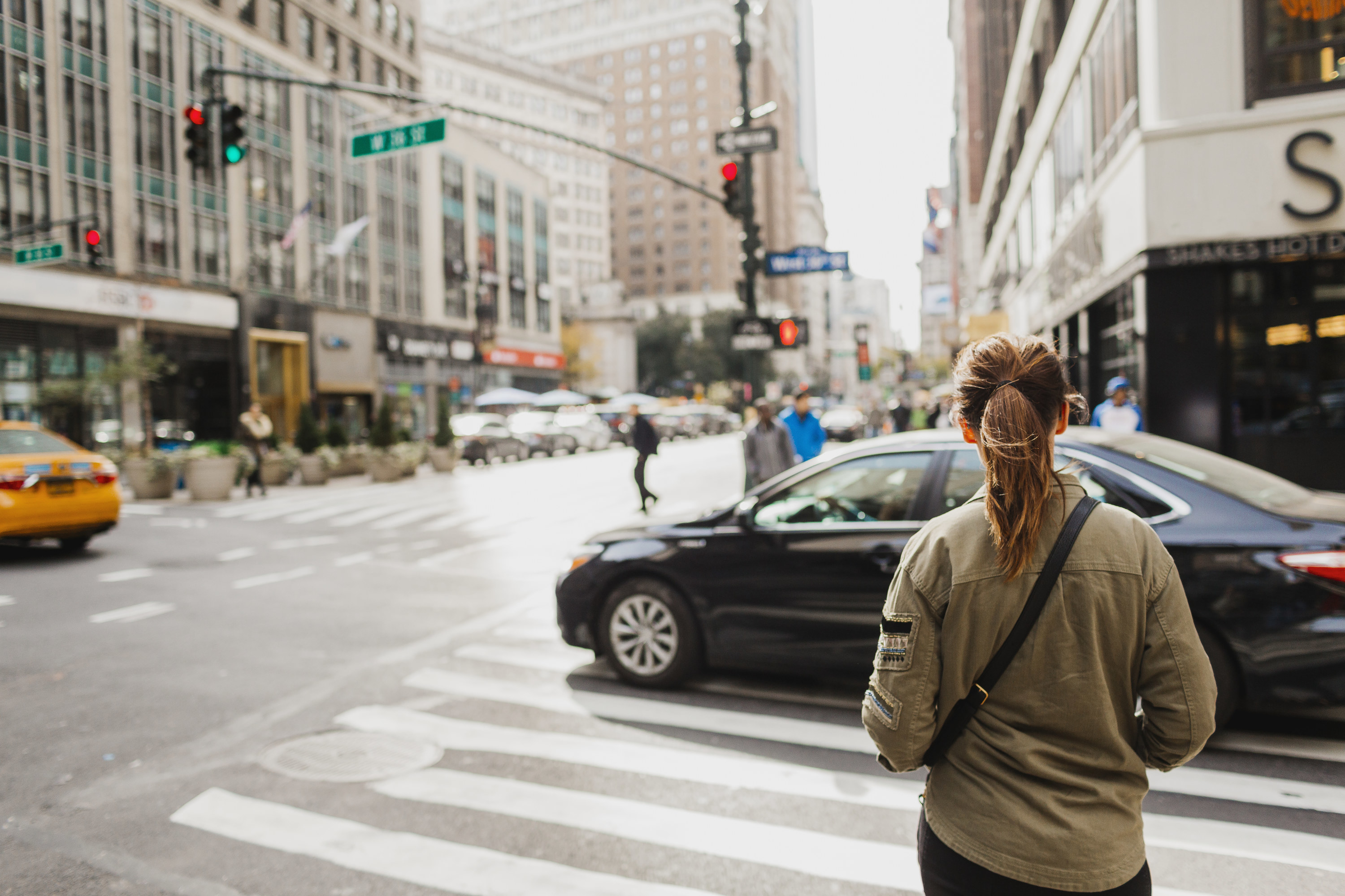 A crosswalk