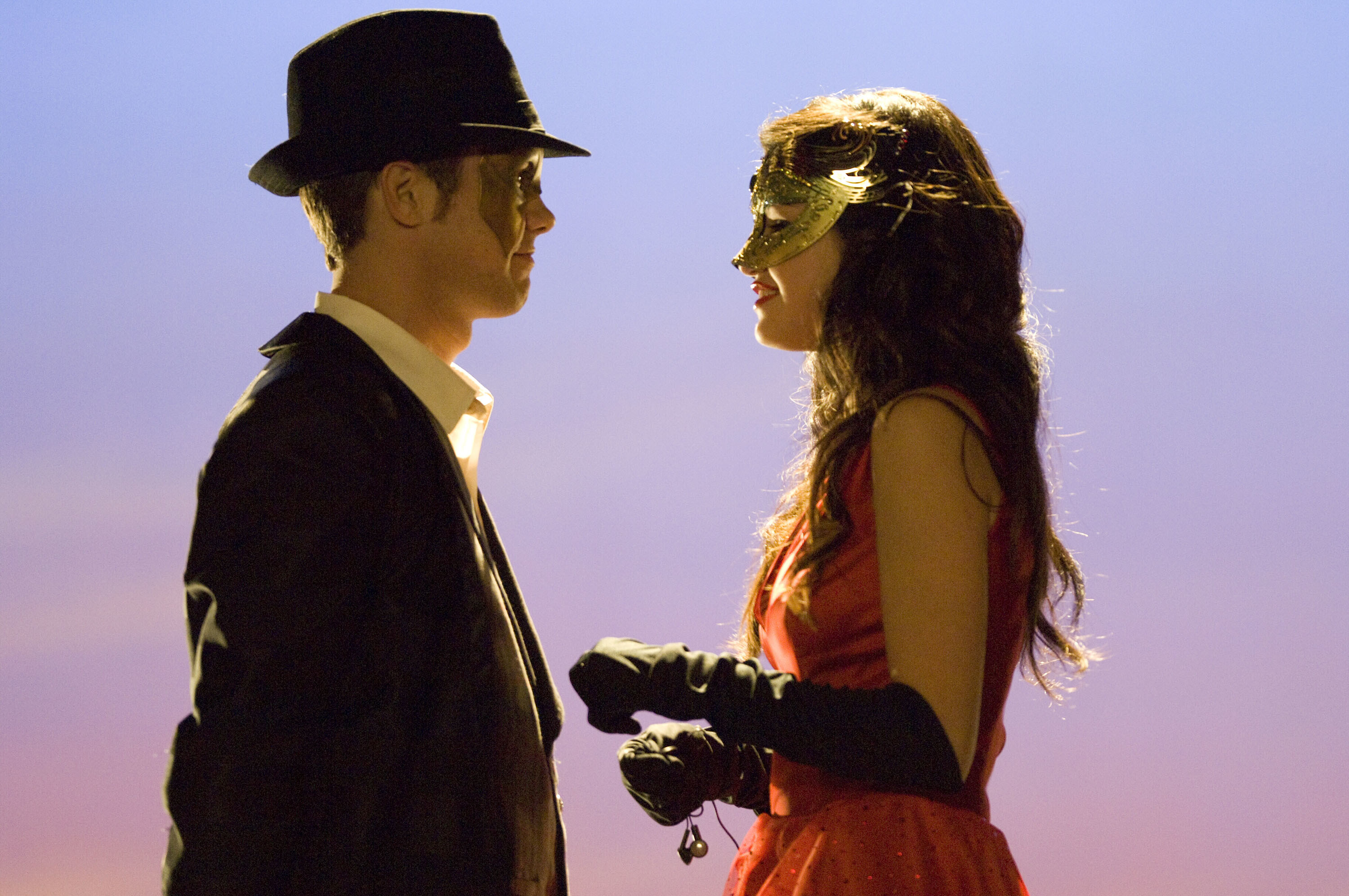 Drew Seeley and Selena Gomez in &quot;Another Cinderella Story&quot;