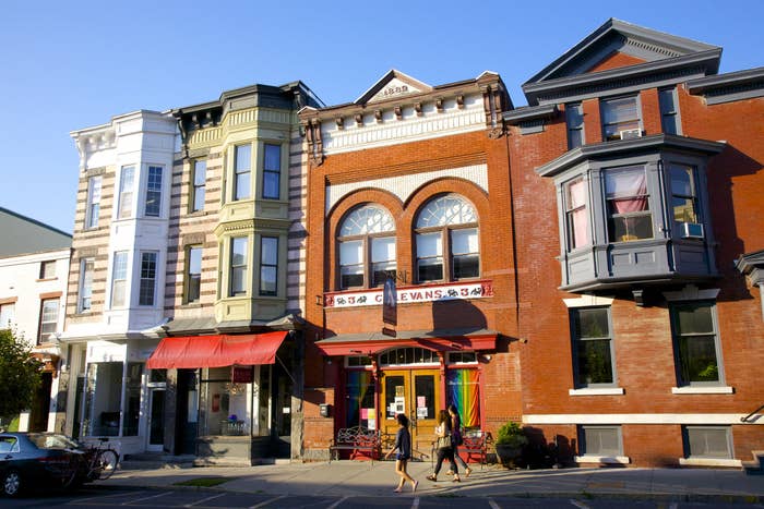 Warren Street in Hudson