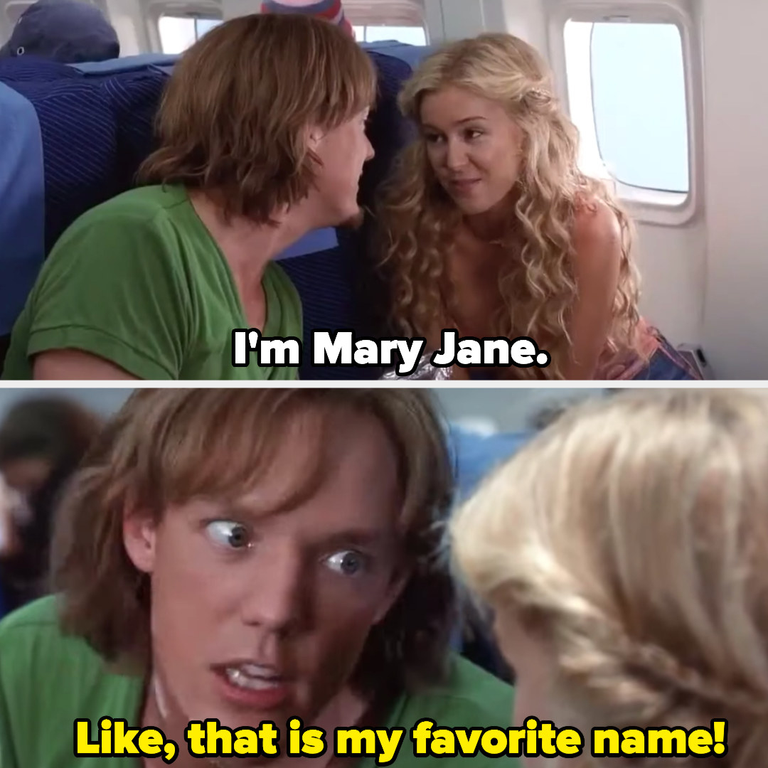 Shaggy says Mary Jane is his favorite name