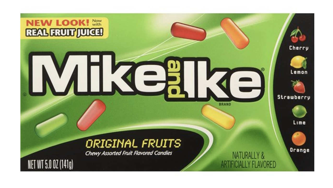 box of mike and ikes