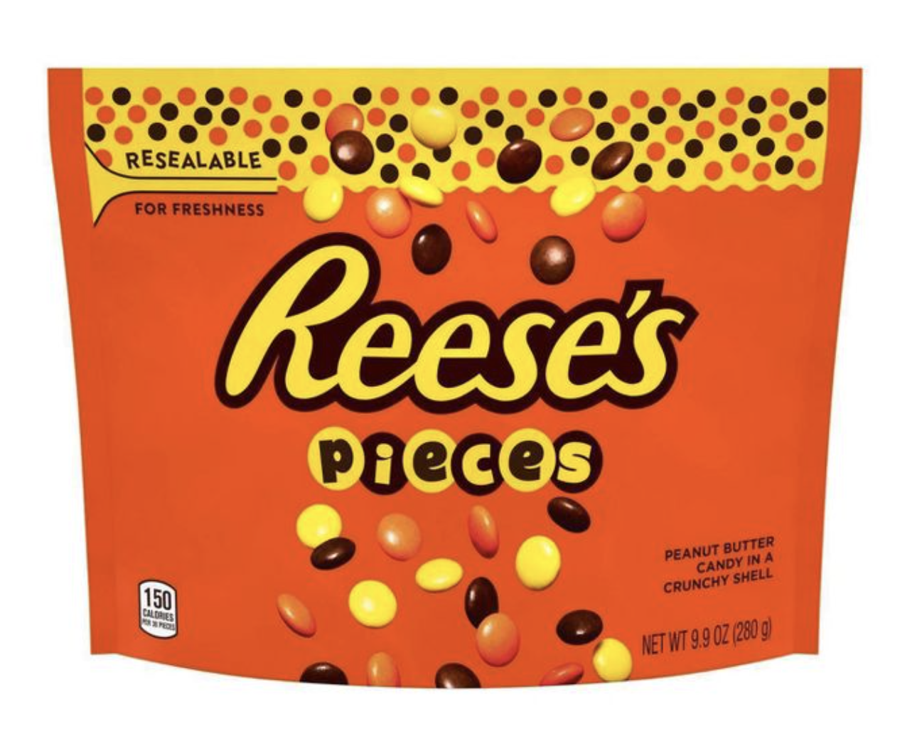 bag of reese&#x27;s pieces