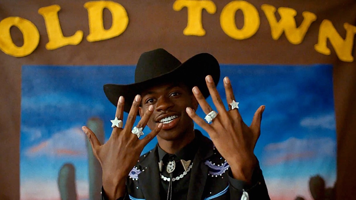 Lil Nas X in the Old Town Road video