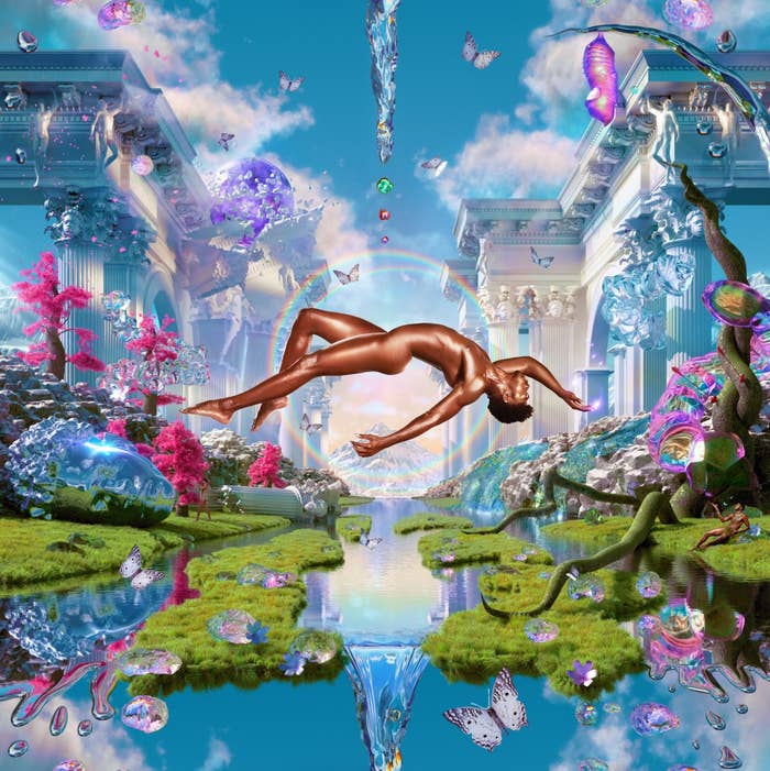 The album art for Lil Nas X's album Montero