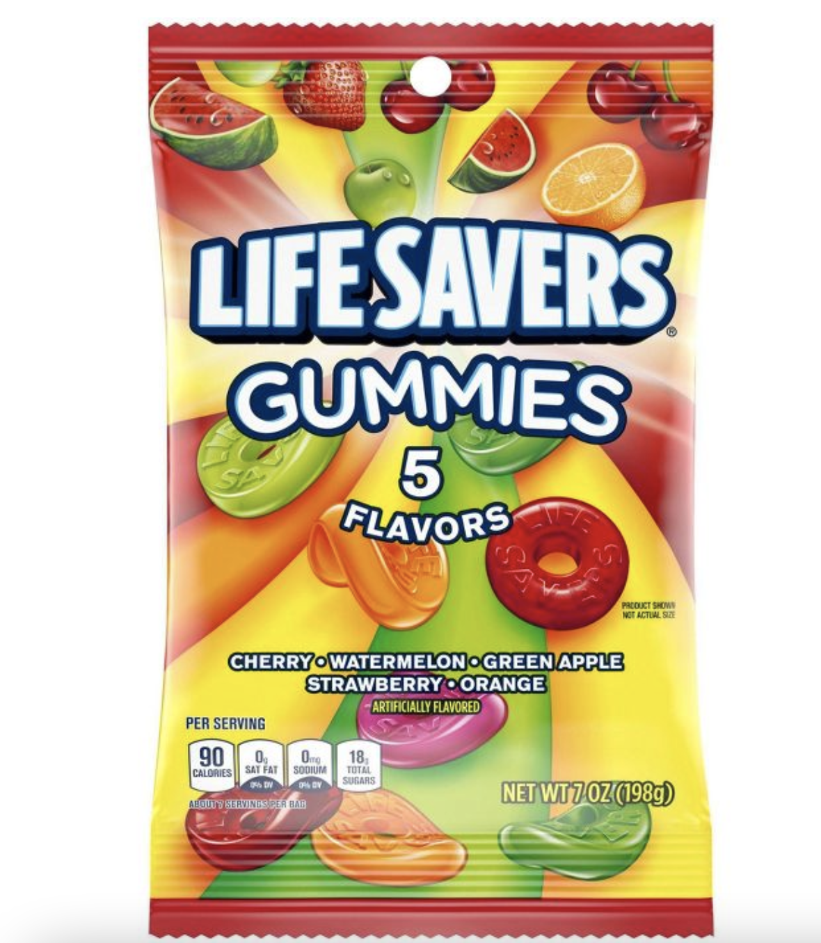 bag of lifesavers gummies