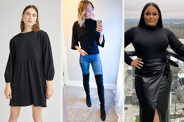 If You Have An Instinctual Love For All-Black Clothing And Accessories, You'll Enjoy These 42 Pieces