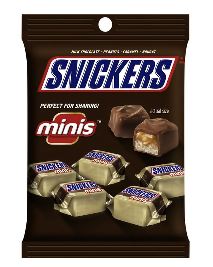 bag of mini snickers bars