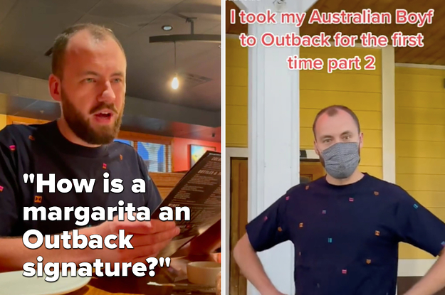 an australian man confused about outback steakhouse
