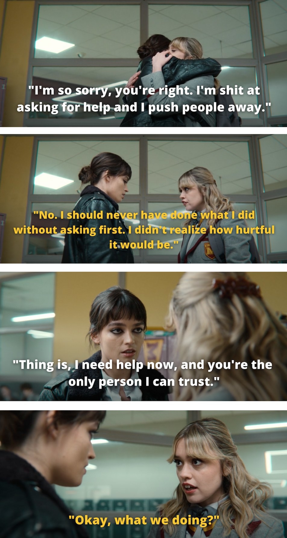 &quot;you&#x27;re the only person i can trust&quot; scene