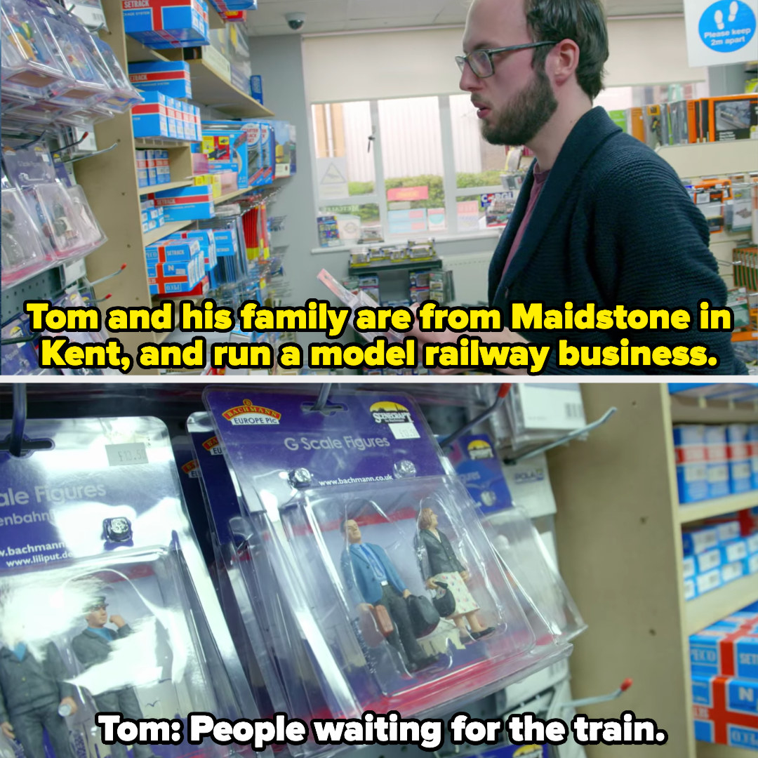 Tom in his family&#x27;s model railway business