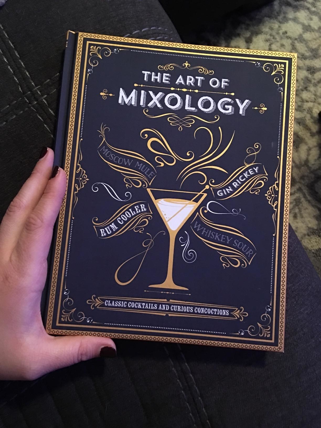 the cover of the cocktail book