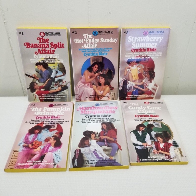 Six different Cynthia Blair books