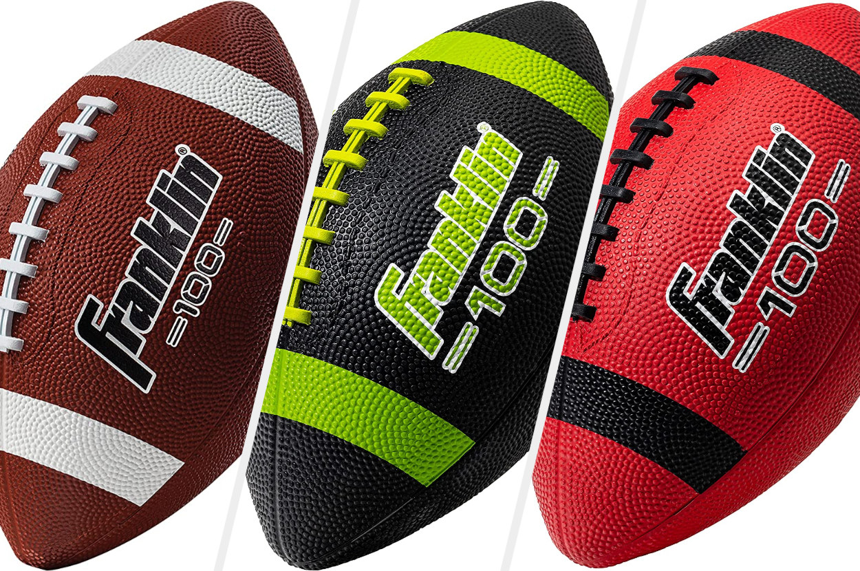 Toddler Football 7.5”Small Ball Toy for Kids Mini American Footballs Handheld, 
