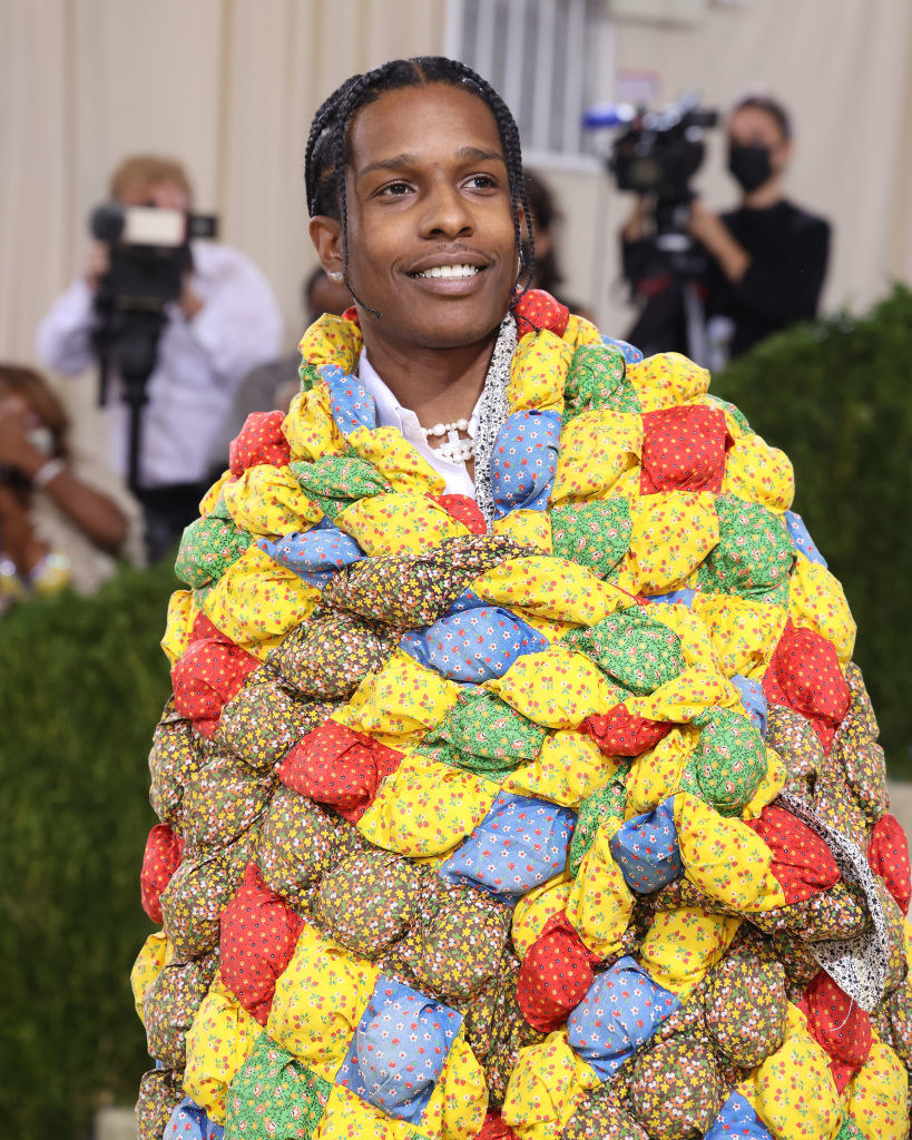 A$AP Rocky attends the 2021 Met Gala benefit &quot;In America: A Lexicon of Fashion&quot;