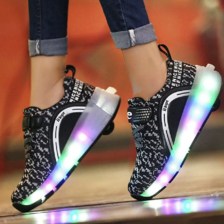light up sneakers that look like popular Heelys