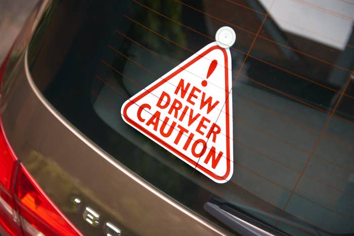 new driver sticker