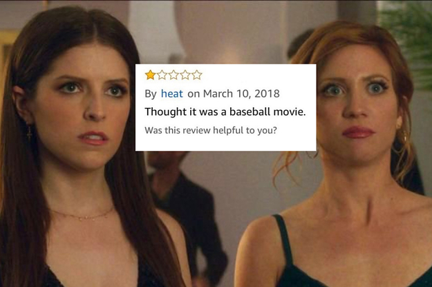 thought it was a baseball movie pitch perfect