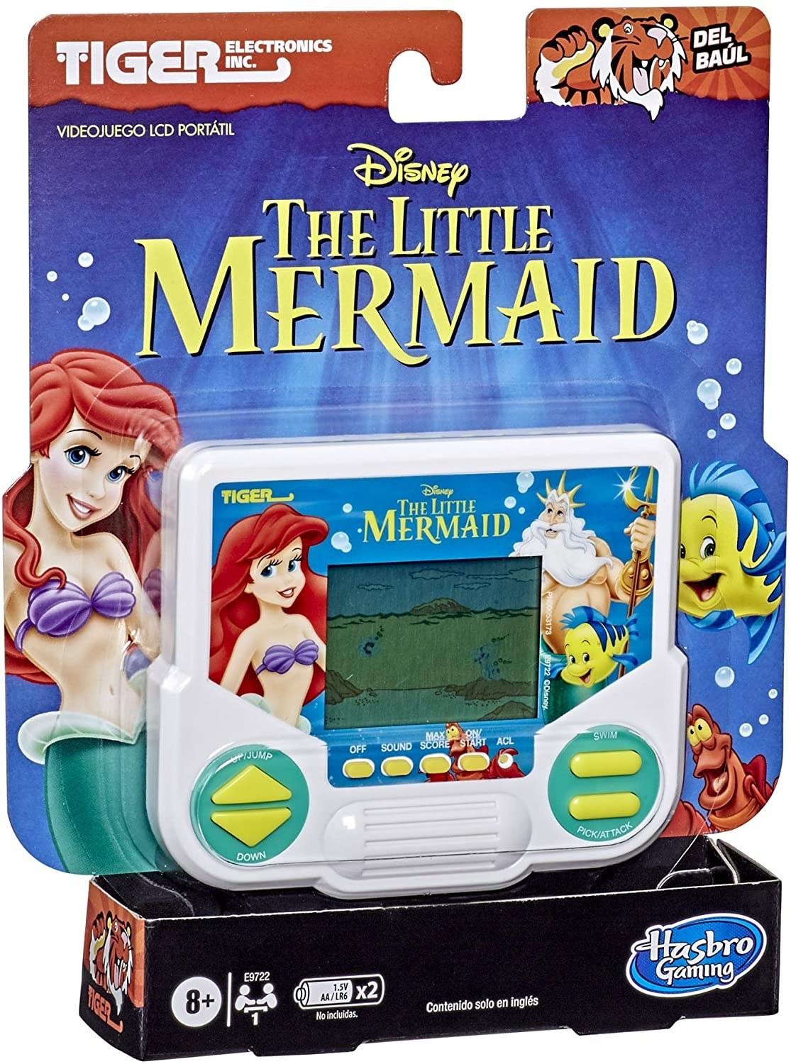 Little mermaid handheld game