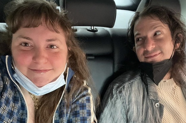 Lena Dunham's Husband Luis Felber Didn't Know Who She Was When They Met On A Blind Date