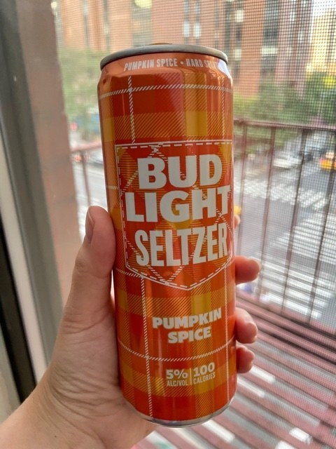 pumpkin spice Bud Light seltzer