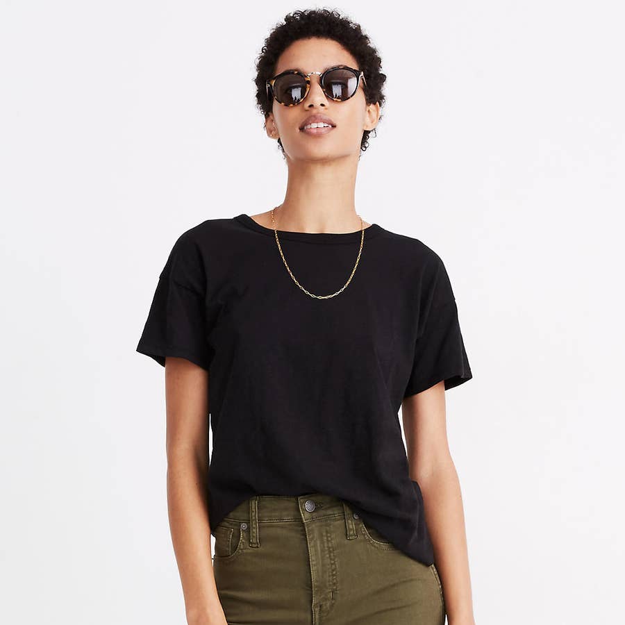 19 Best Black T-shirts for Women