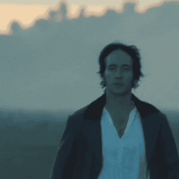 Gif of actors walking dramatically in Pride and Prejudice