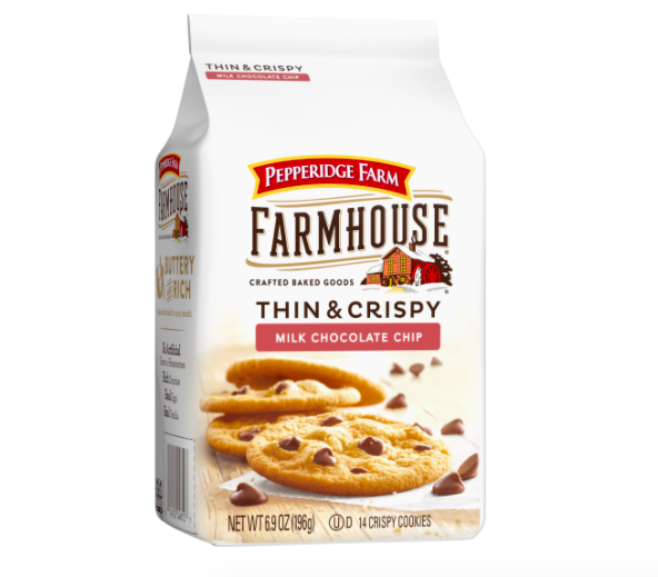 Pepperidge Farm Farmhouse Milk Chocolate Chip Cookies - Thiny &amp;amp; Crispy