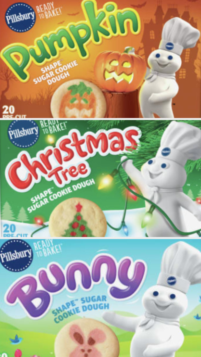 Pillsbury Holiday Sugar Cookies