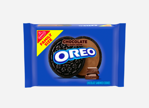 Chocolate creme oreo package